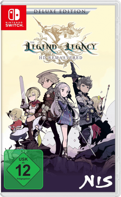 Legend Of Mana Remastered box art for Nintendo Switch